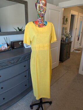 Vintage goal dress